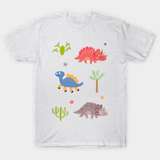 Cute Baby Dinosaurs T-Shirt